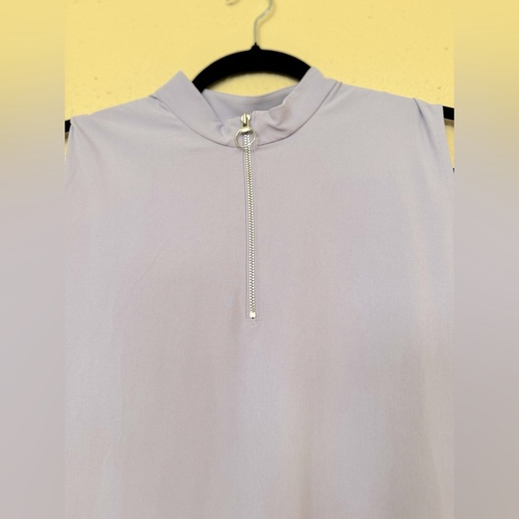 Nike | Purple Lilac Flex Floral Lace Zip Golf Tennis Pickleball Dress - Size L - Picture 5 of 8